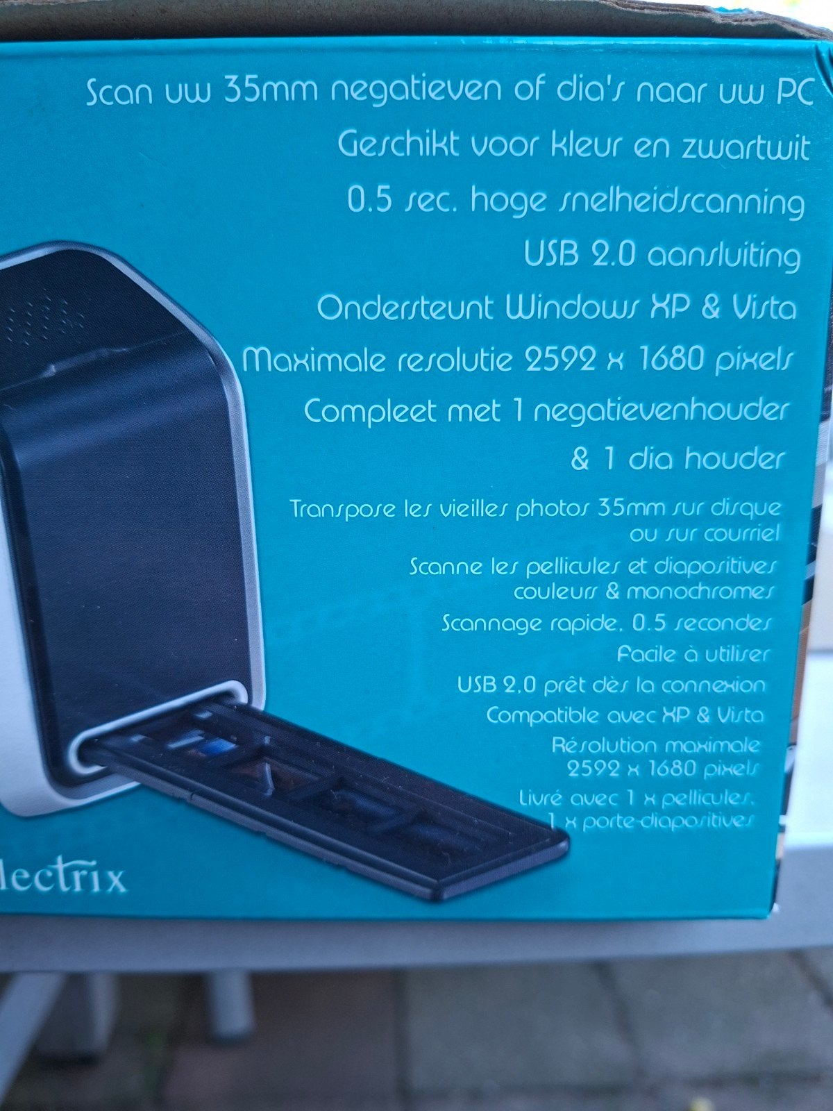 Projectrix Digitale Film Scanner - Diascanner, Computers en Software, Scanners, Diascanner, Gebruikt, Windows, Projectrix