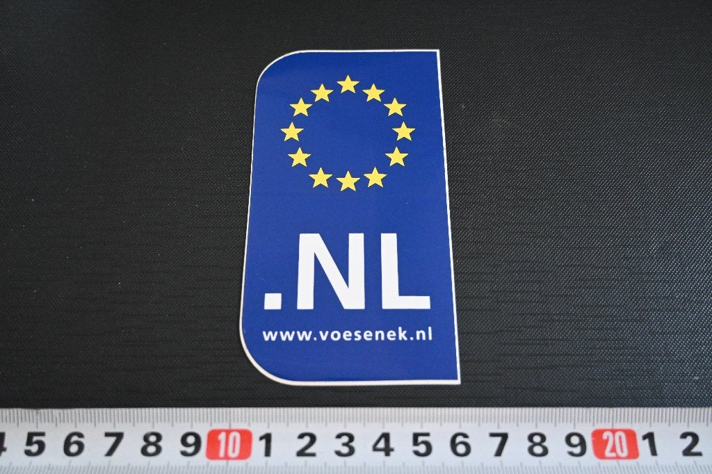 sticker europa NL voesenek, Ophalen of Verzenden, Zo goed als nieuw