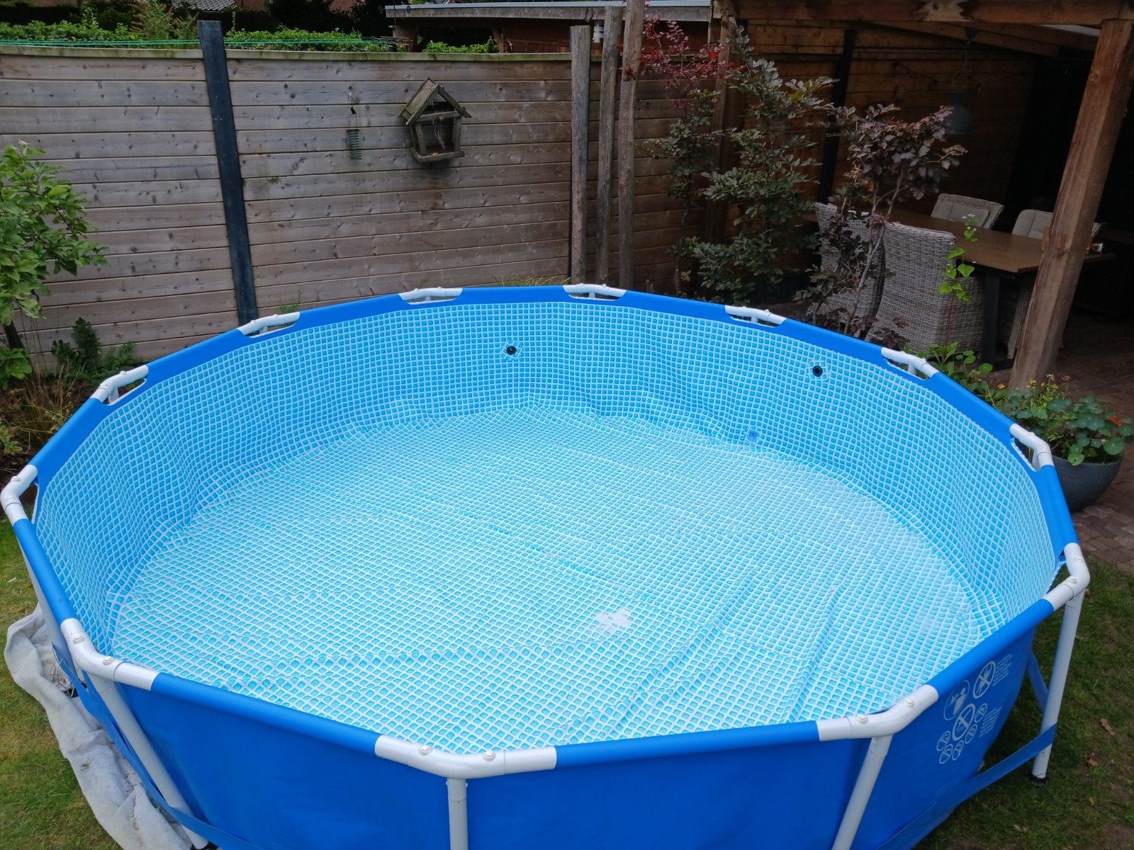 Intex Opzetzwembad met filterpomp en afdekzeil, Ophalen, Gebruikt, Minder dan 80 cm, Rond