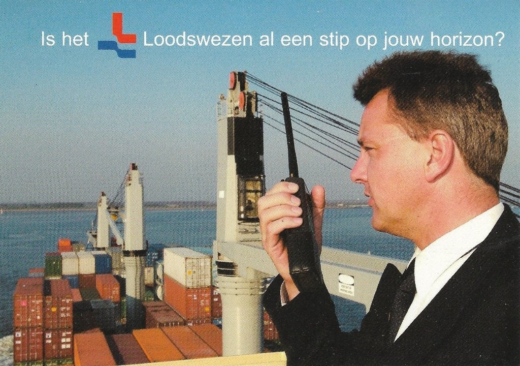 Ansichtkaart  	Rotterdam	Loodswezen, Verzenden, 1980 tot heden, Ongelopen, Zuid-Holland