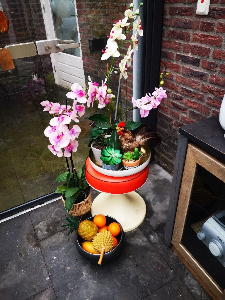 kunstfruit exotische Durian Ananas Papaya fruit Kunstplant, Ophalen of Verzenden, Zo goed als nieuw