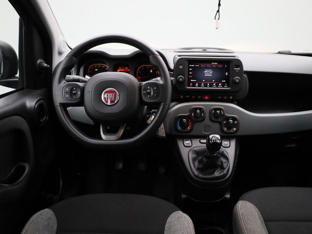 Fiat Panda 1.0 Hybrid City Life | Bluetooth | Apple Carplay, Auto's, Fiat, 12 maanden, Stof, Panda, Zwart
