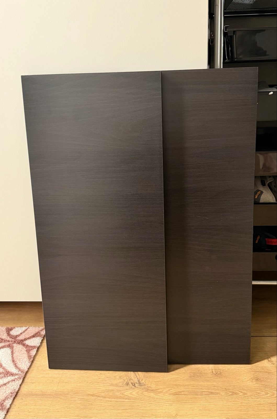 IKEA LAPPVIKEN Ladefront zwartbruin 60x26 cm, Huis en Inrichting, Ophalen of Verzenden, Gebruikt