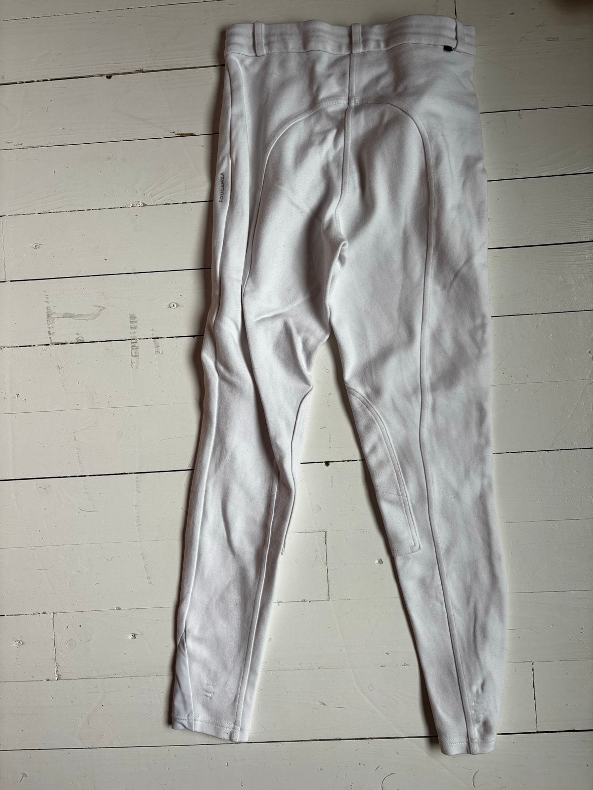 Fouganza paardrijbroek maat 38/S Decathlon, Kleding | Dames, Sportkleding, Ophalen of Verzenden, Gedragen, Maat 36 (S), Wit