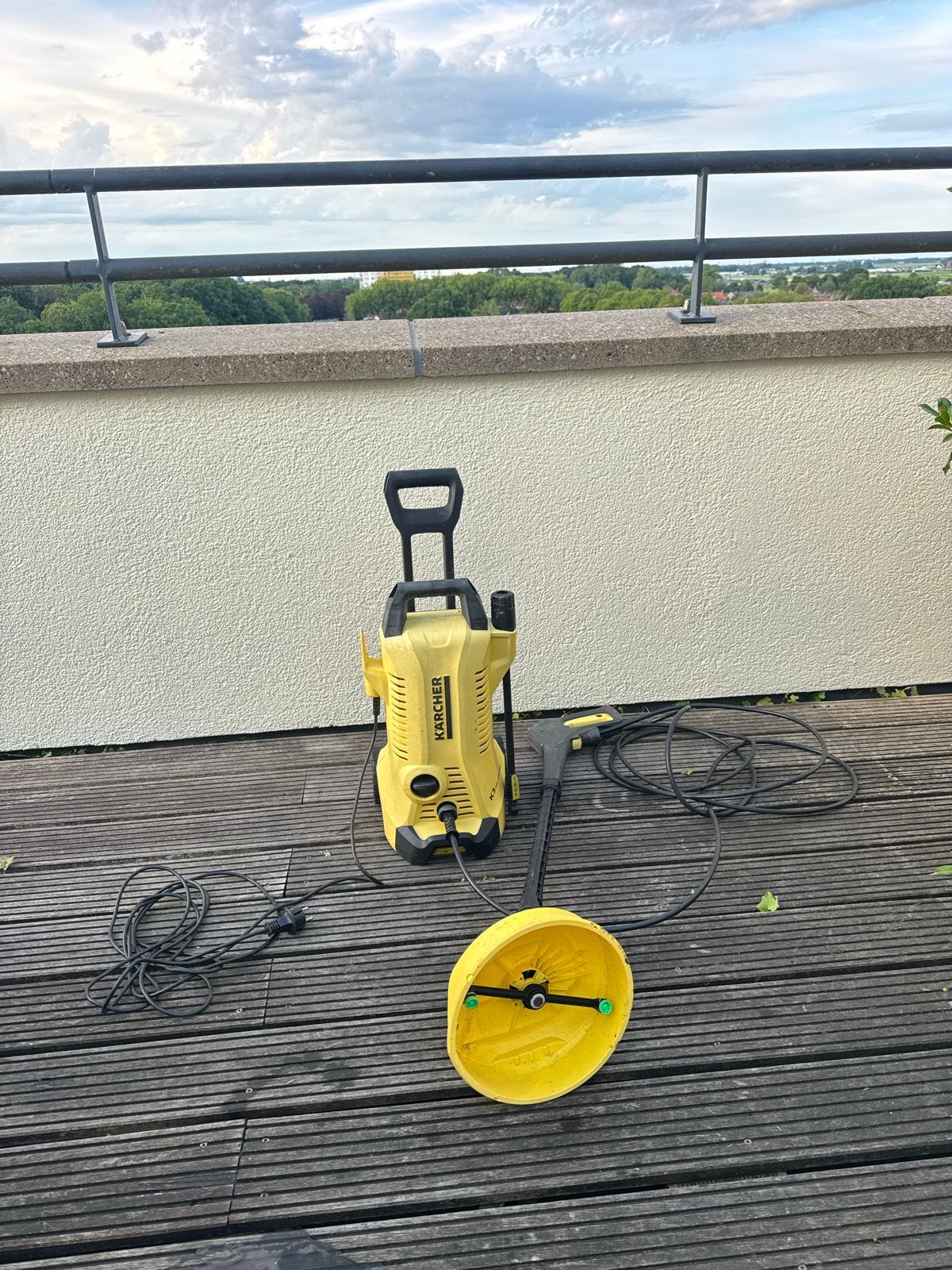 Kärcher K3 Full Control hogedrukreiniger met lekkage, Doe-het-zelf en Verbouw, Reinigingsmachines, Gebruikt, Overige typen, Ophalen
