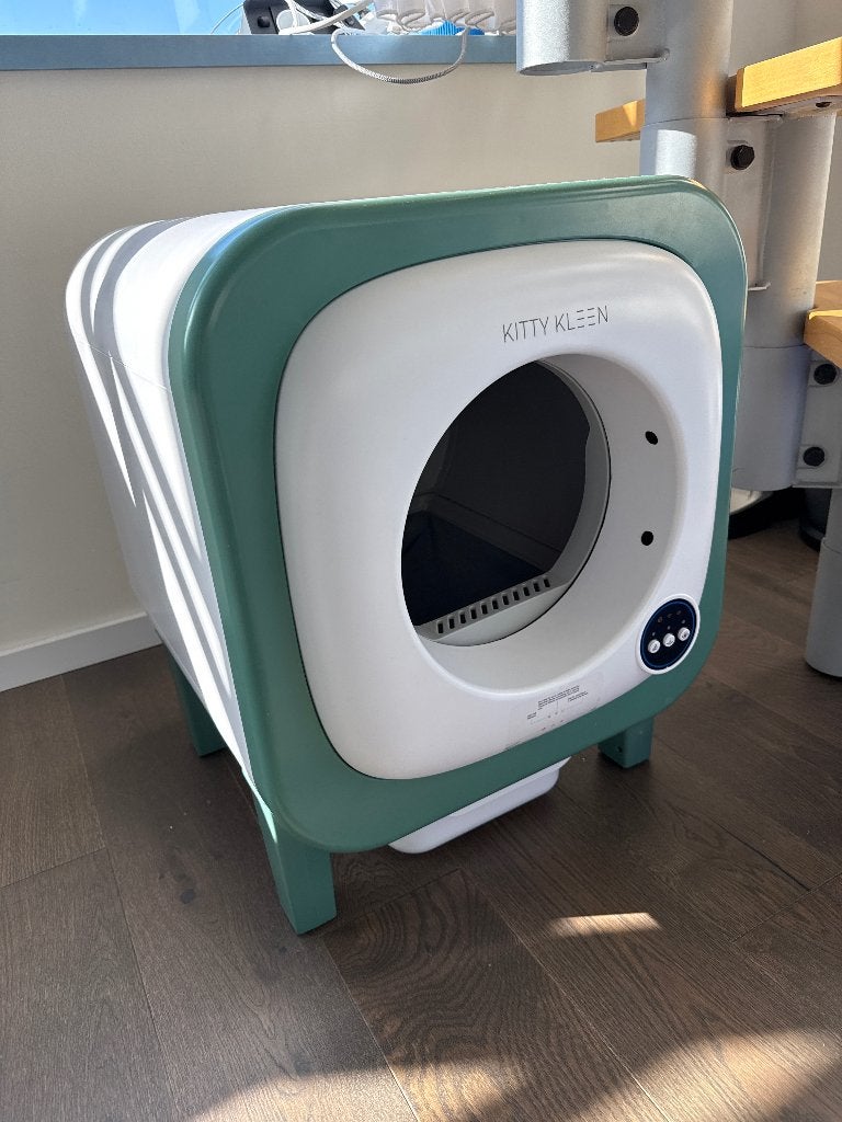 nieuw: Kitty Kleen Automatische Kattenbak (Zelfreinigend), Ophalen of Verzenden, Zelfreinigend, Nieuw, Gesloten