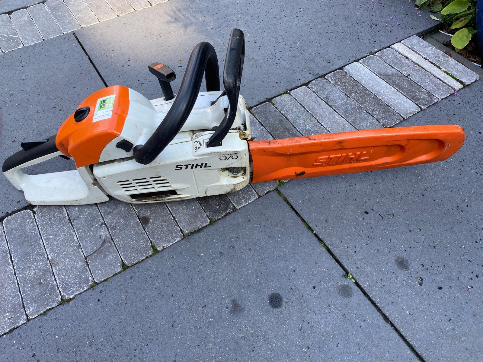 Stihl ms 201c, Ophalen, Gebruikt, Benzine