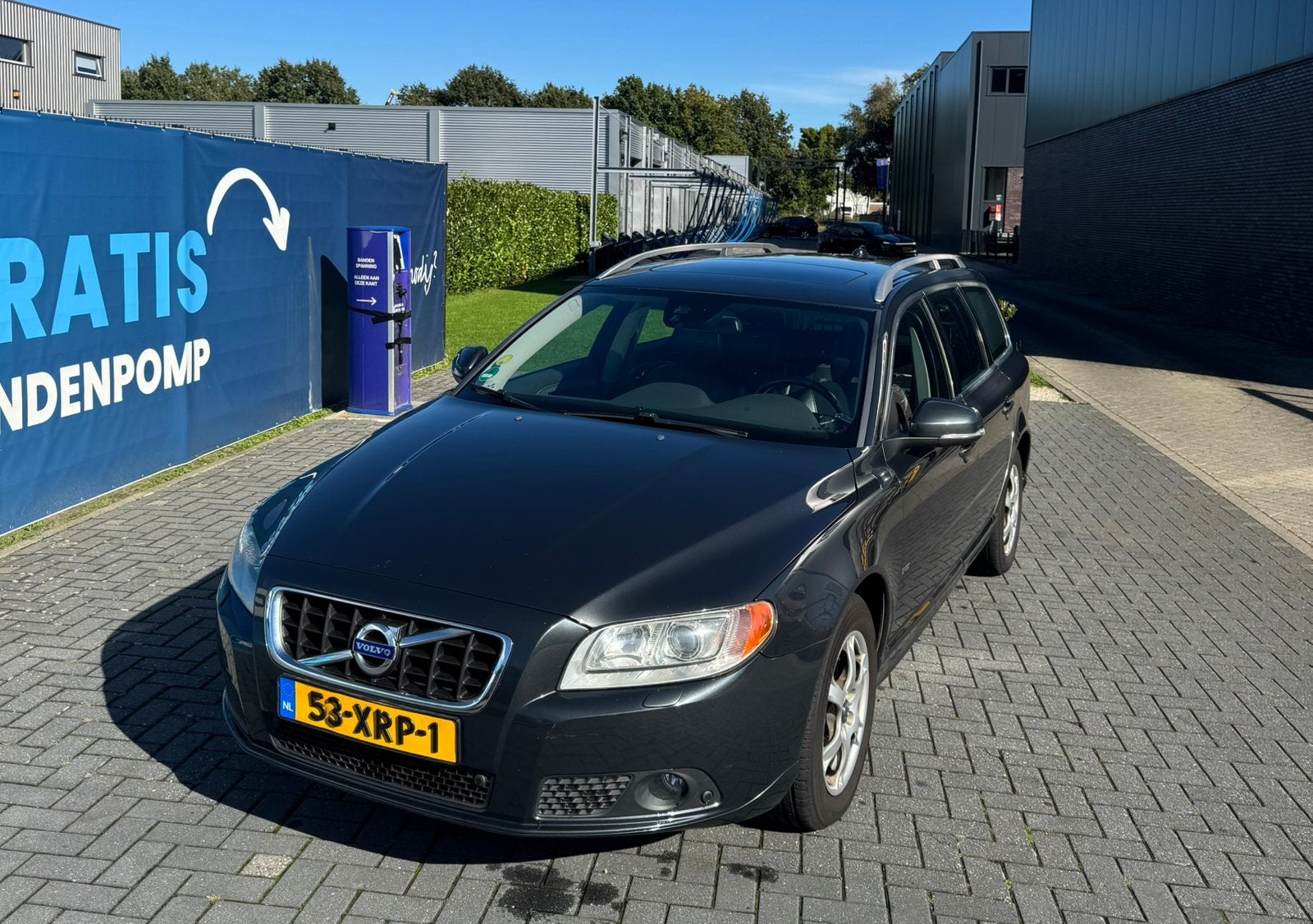 Volvo V70 D4 5 cilinder 2012 automaat, leder, pano, 1984 cc, 163 pk, Stationwagon, Diesel