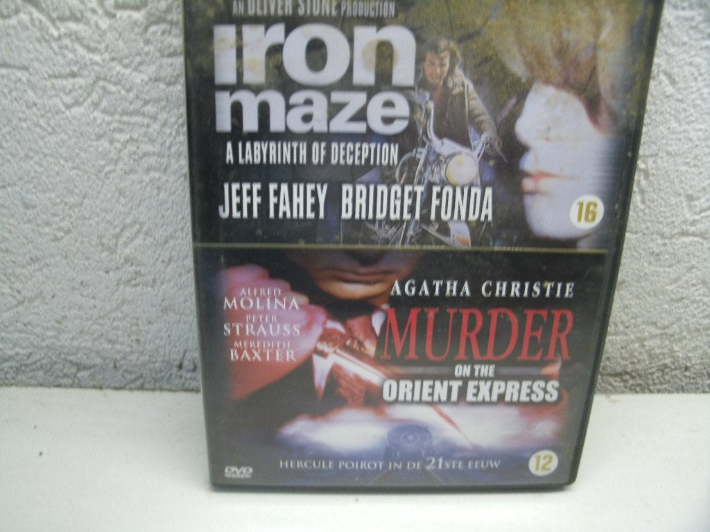dvd 32b iron maza/on the orient express, Alle leeftijden, Ophalen of Verzenden, Zo goed als nieuw, Detective en Krimi