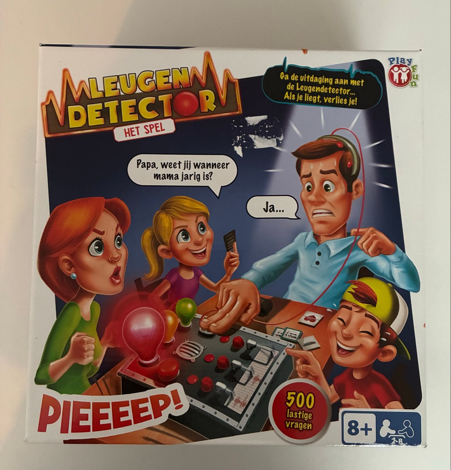 Leugendetector Het Spel - Spannend Gezinsspel, Drie of vier spelers, Ophalen, Zo goed als nieuw
