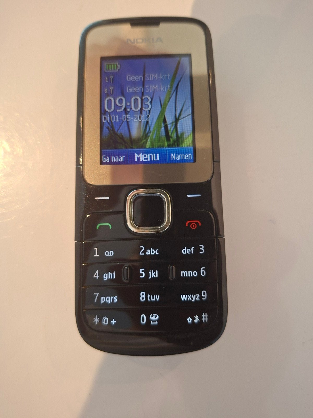 Nokia c2 in mooie staat, Ophalen, Geen camera, Zwart