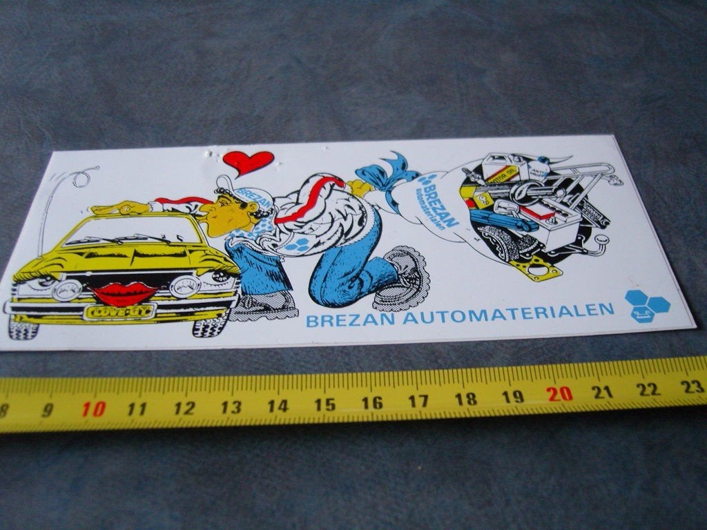 sticker strip BREZAN Automaterialen, Ophalen of Verzenden, Zo goed als nieuw