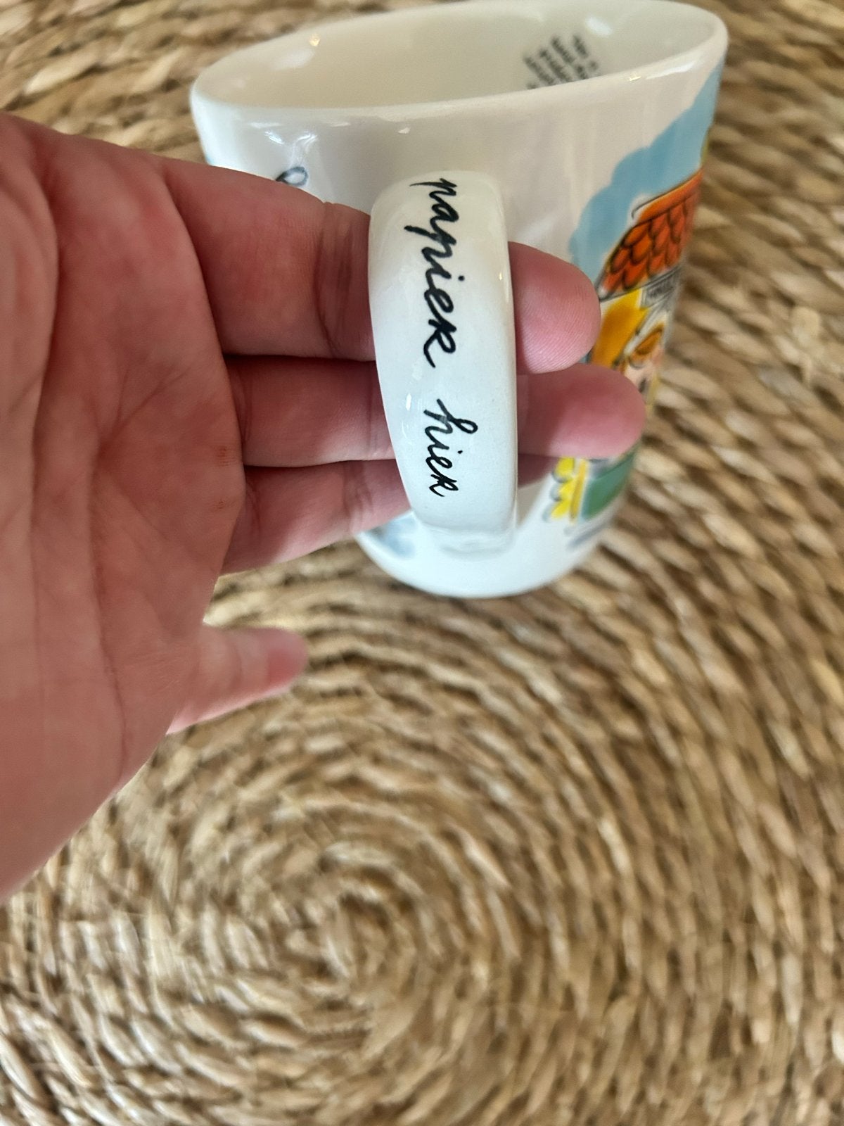 Efteling Blond Amsterdam mok - Papier Hier, Ophalen of Verzenden, Zo goed als nieuw, Gebruiksvoorwerp