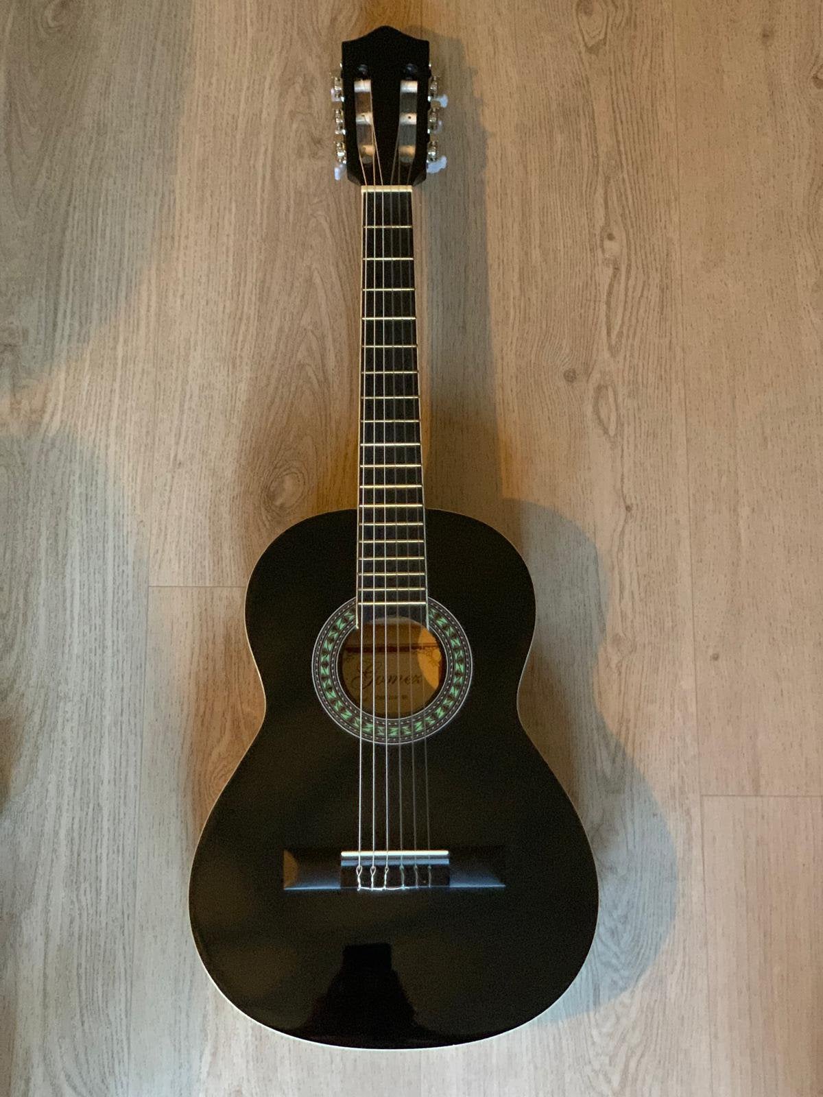 LaPaz 002 BK 1/2 klassieke gitaar zwart, Ophalen, Gebruikt, Klassieke of Spaanse gitaar