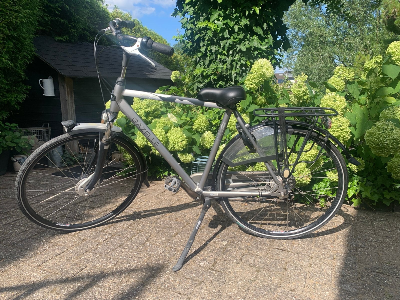 Gazelle Paris C7+  herenfiets, Fietsen en Brommers, Fietsen | Heren | Herenfietsen, Ophalen, Gebruikt, Versnellingen, 57 tot 61 cm