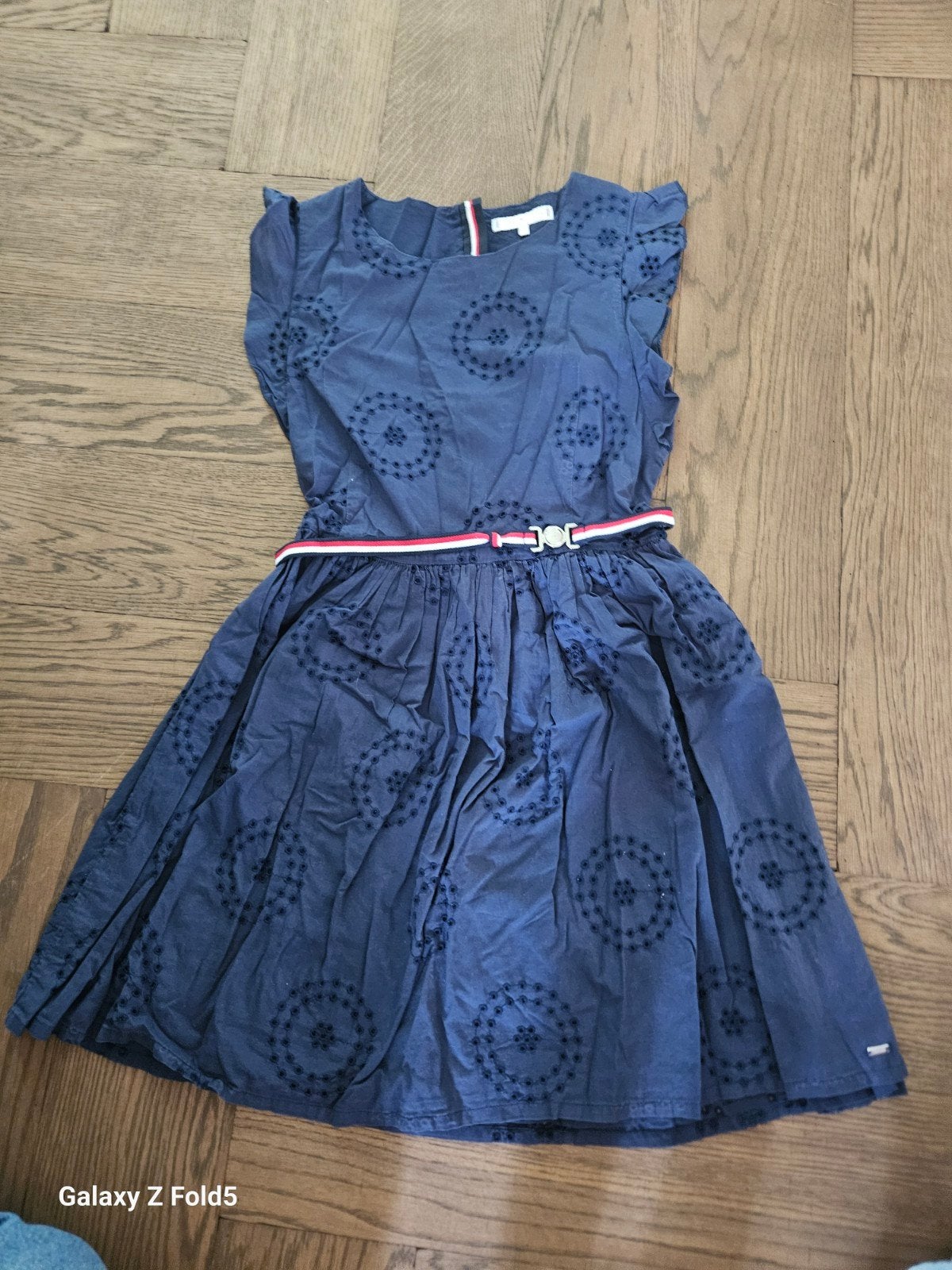 Tommy Hilfiger jurk maat 164, Ophalen of Verzenden, Zo goed als nieuw, Meisje, Jurk of Rok