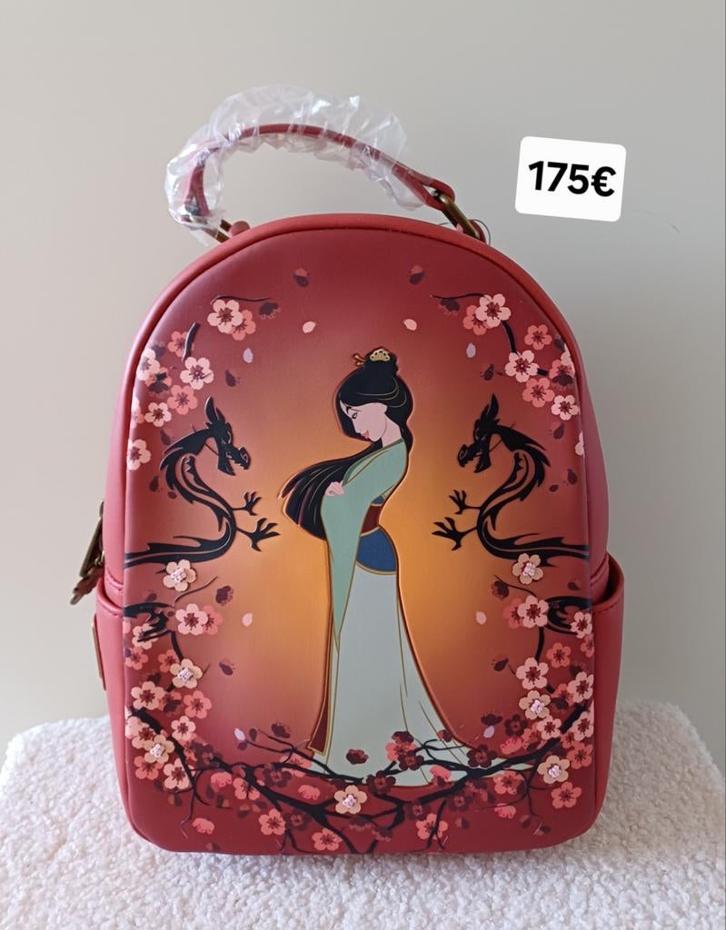 Disney Loungefly Mulan Rugzak - Uniek Item, Sieraden, Tassen en Uiterlijk, Tassen | Rugtassen, Minder dan 30 cm, Disney of Dora