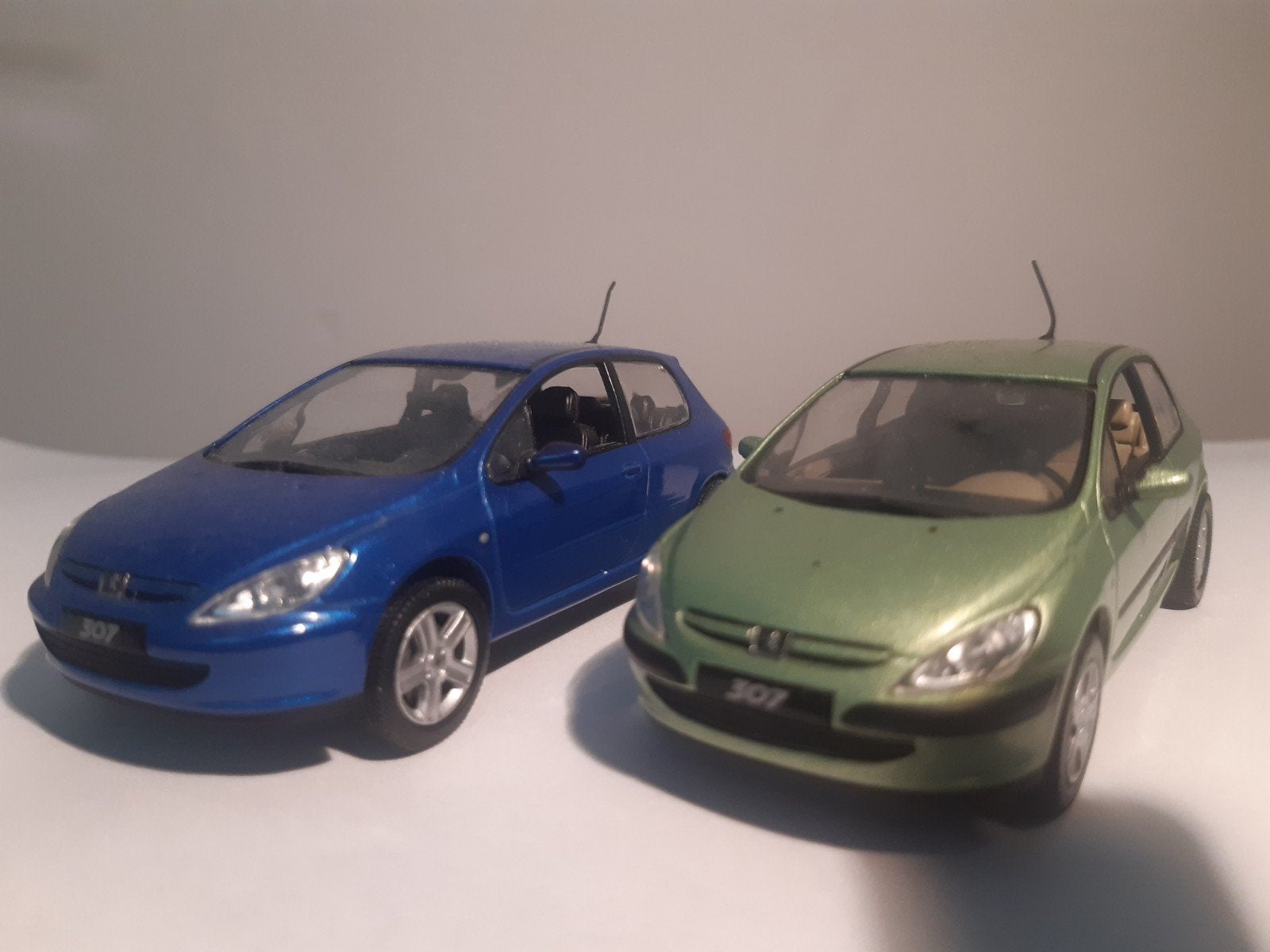 2X Peugeot 307 van Norev, Ophalen of Verzenden, Zo goed als nieuw, Auto, Overige merken