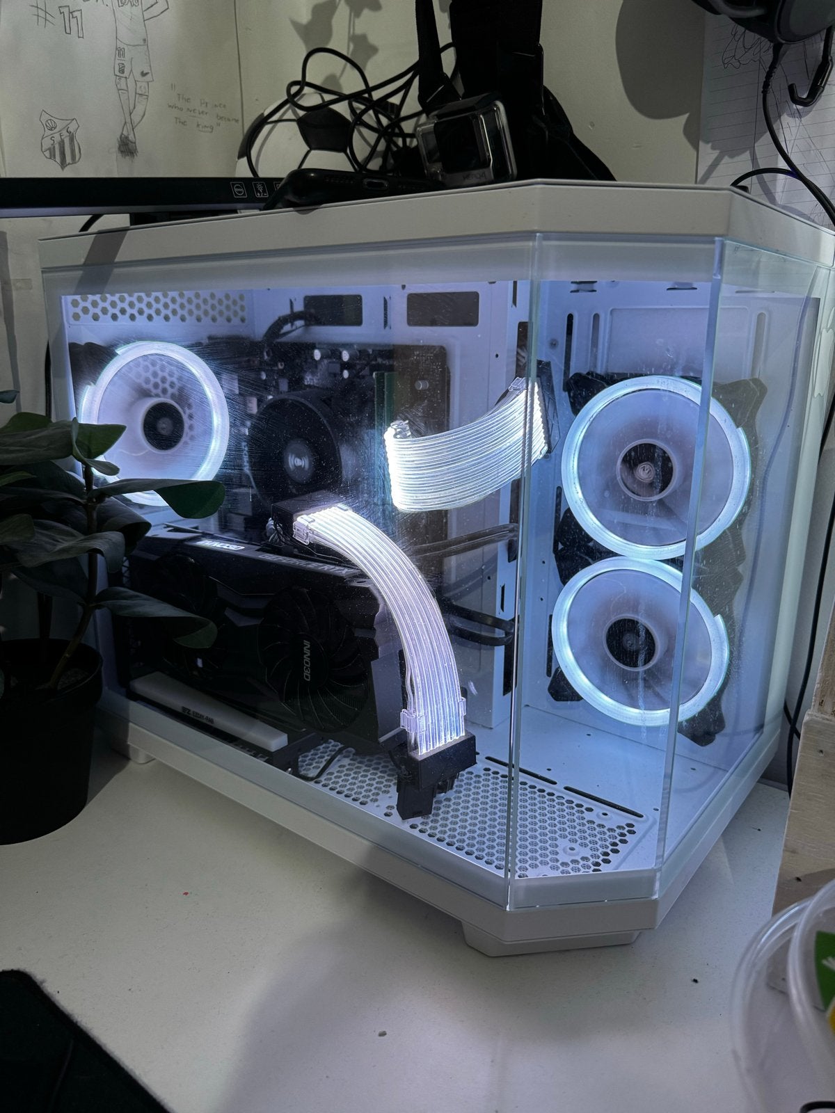 Gaming pc custom gebouwd, Computers en Software, Desktop Pc's, Ophalen, Zo goed als nieuw, Gaming, SSD