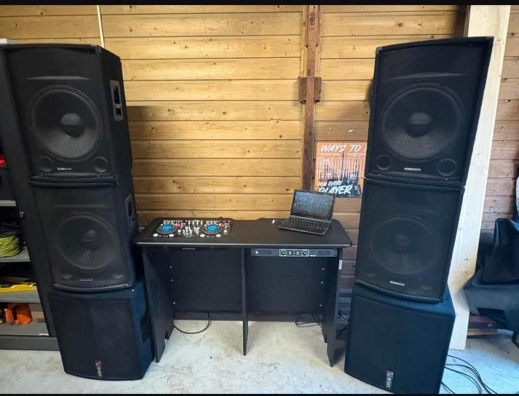 Geluidsinstallatie, Audio, Tv en Foto, Luidsprekers, Zo goed als nieuw, Complete surroundset, 120 watt of meer, Ophalen