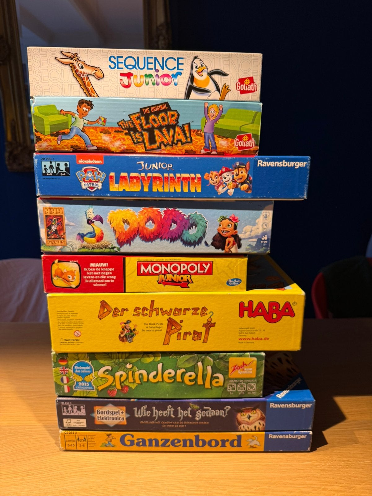 Verzameling kinderspellen, Ophalen of Verzenden, Zo goed als nieuw