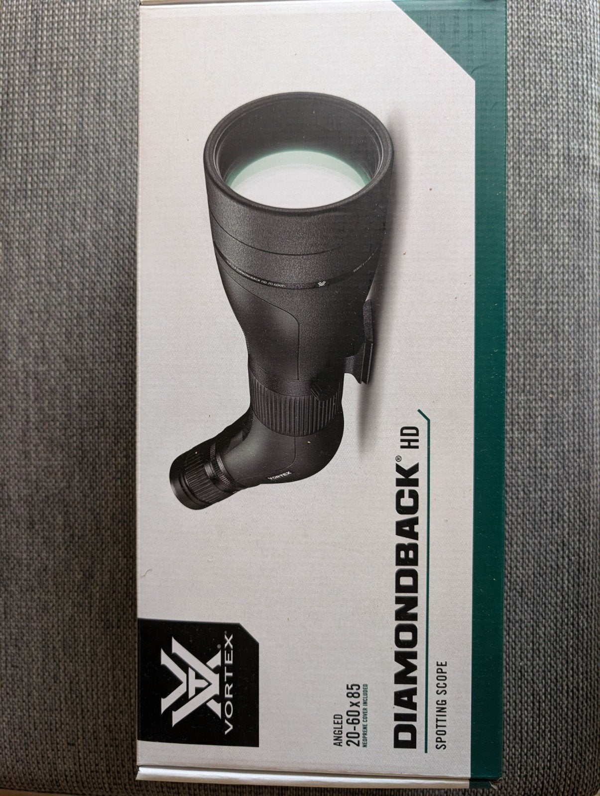 Vortex Diamondback HD 20-60x85 Spotting Scope, Ophalen of Verzenden, Zo goed als nieuw, 80 tot 200 mm, Lenzentelescoop (refractor)