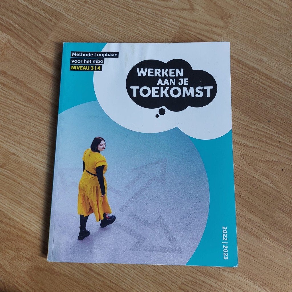 Werken aan je Toekomst,niveau 3-4,Methode Loopbaan,Mbo, Boeken, Ophalen of Verzenden, Zo goed als nieuw, Overige niveaus, Nederlands