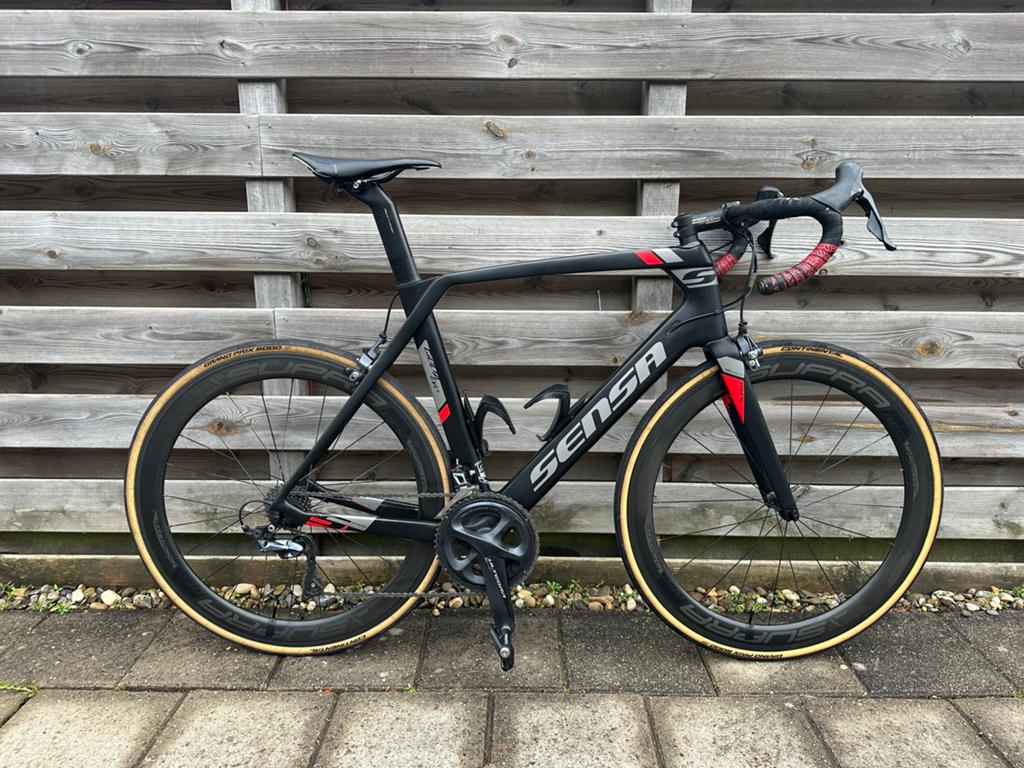 Sensa Giulia Evo, Carbon, Zo goed als nieuw, 57 tot 61 cm, Meer dan 20 versnellingen
