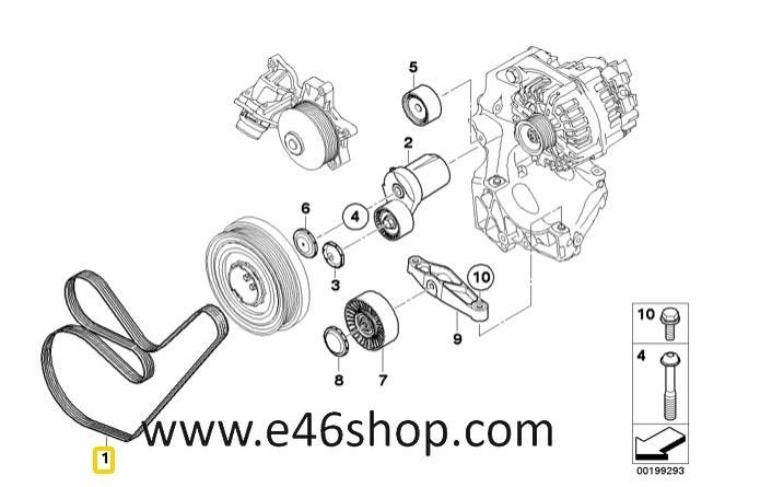 Multie riem Poly riem BMW E81 E82 E87 E88 N47 OE 11288575058, -, -, Nieuw, Ophalen of Verzenden