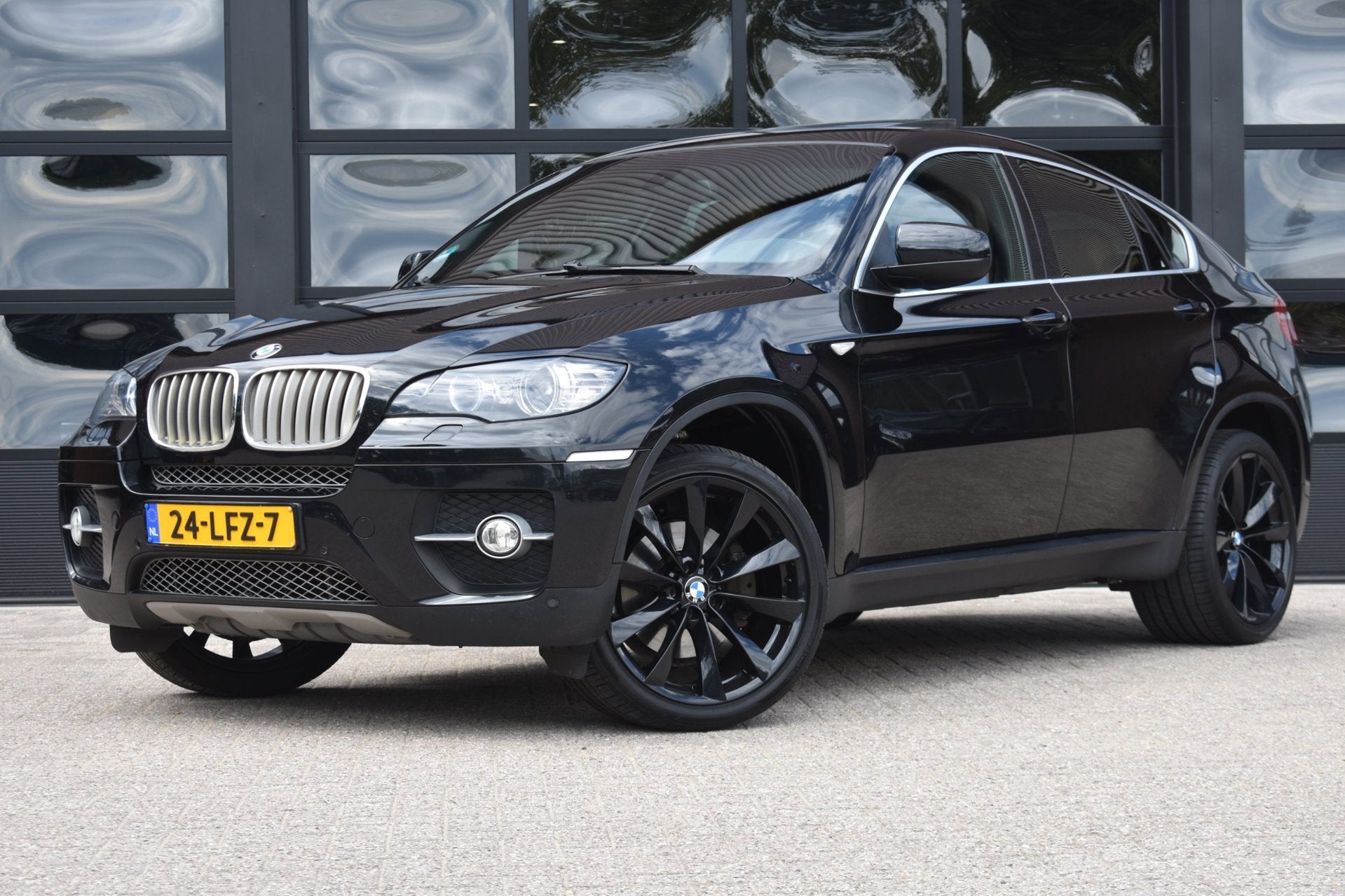 BMW X6 XDrive35d High Executive '10 Xenon Leder Clima Navi C, Auto's, BMW, Gebruikt, 2993 cc, Zwart, Diesel