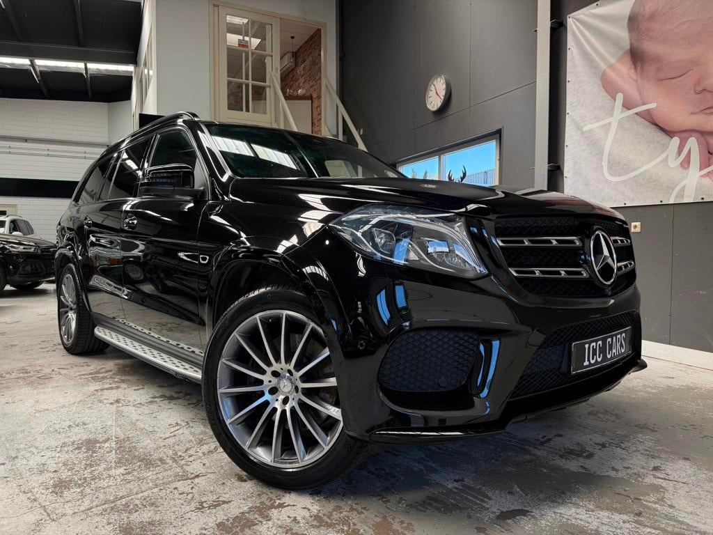 Mercedes-Benz GLS 400 4MATIC, pano, 7 zitter, harman, AMG, Auto's, Gebruikt, Euro 6, 7 stoelen, Bedrijf