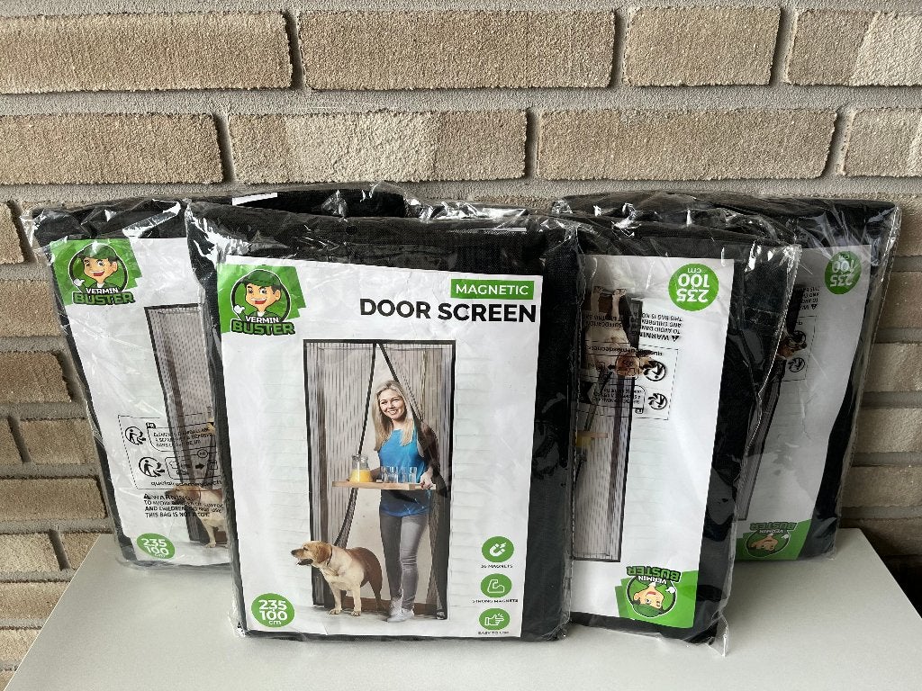 VerminBuster Vliegengordijn 235 x 100 CM | NIEUW, 215 cm of meer, Nieuw, Buitendeur, Ophalen