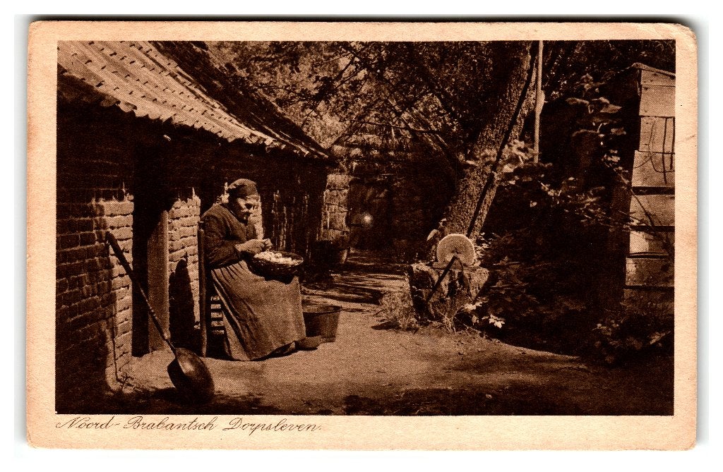 Noord-Brabant, Noord-Brabantsch Dorpsleven, Verzenden, Voor 1920, Ongelopen, Noord-Brabant