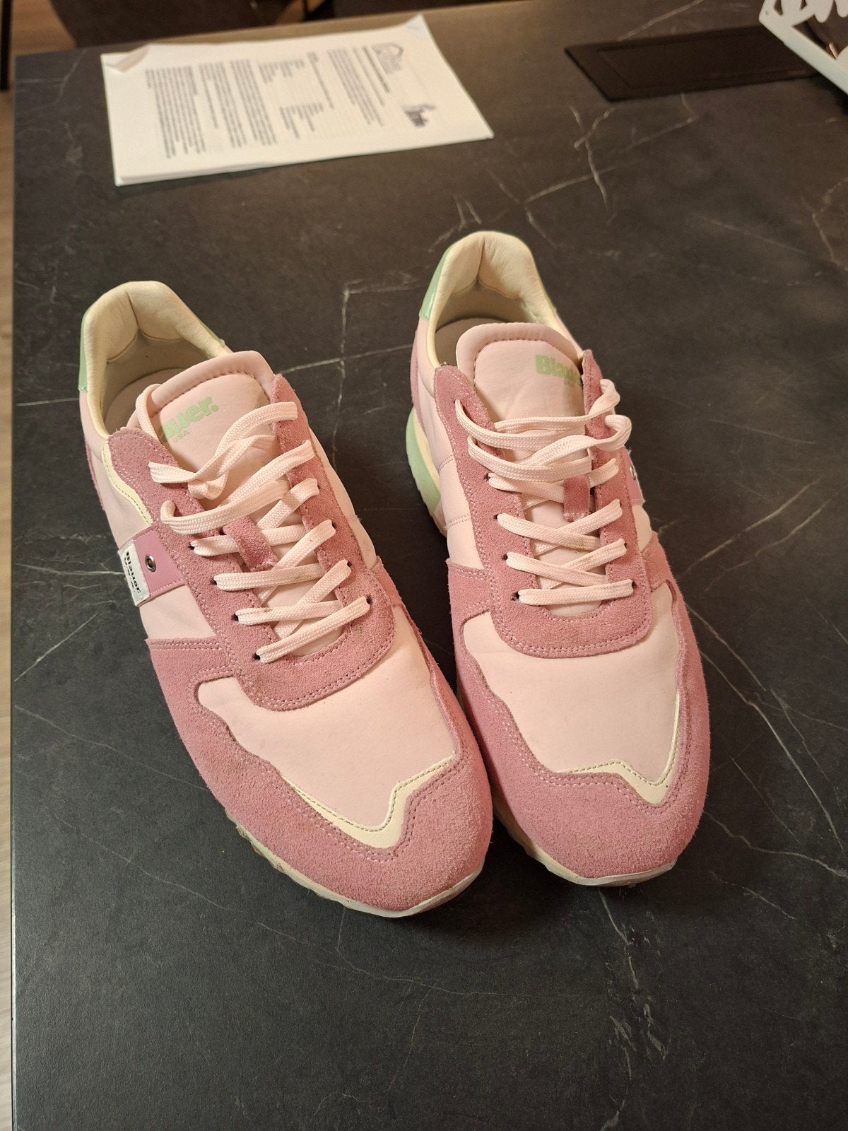 Blauer USA Roze Sneakers - Maat 42, Blauer USA, Ophalen of Verzenden, Roze, Sneakers of Gympen