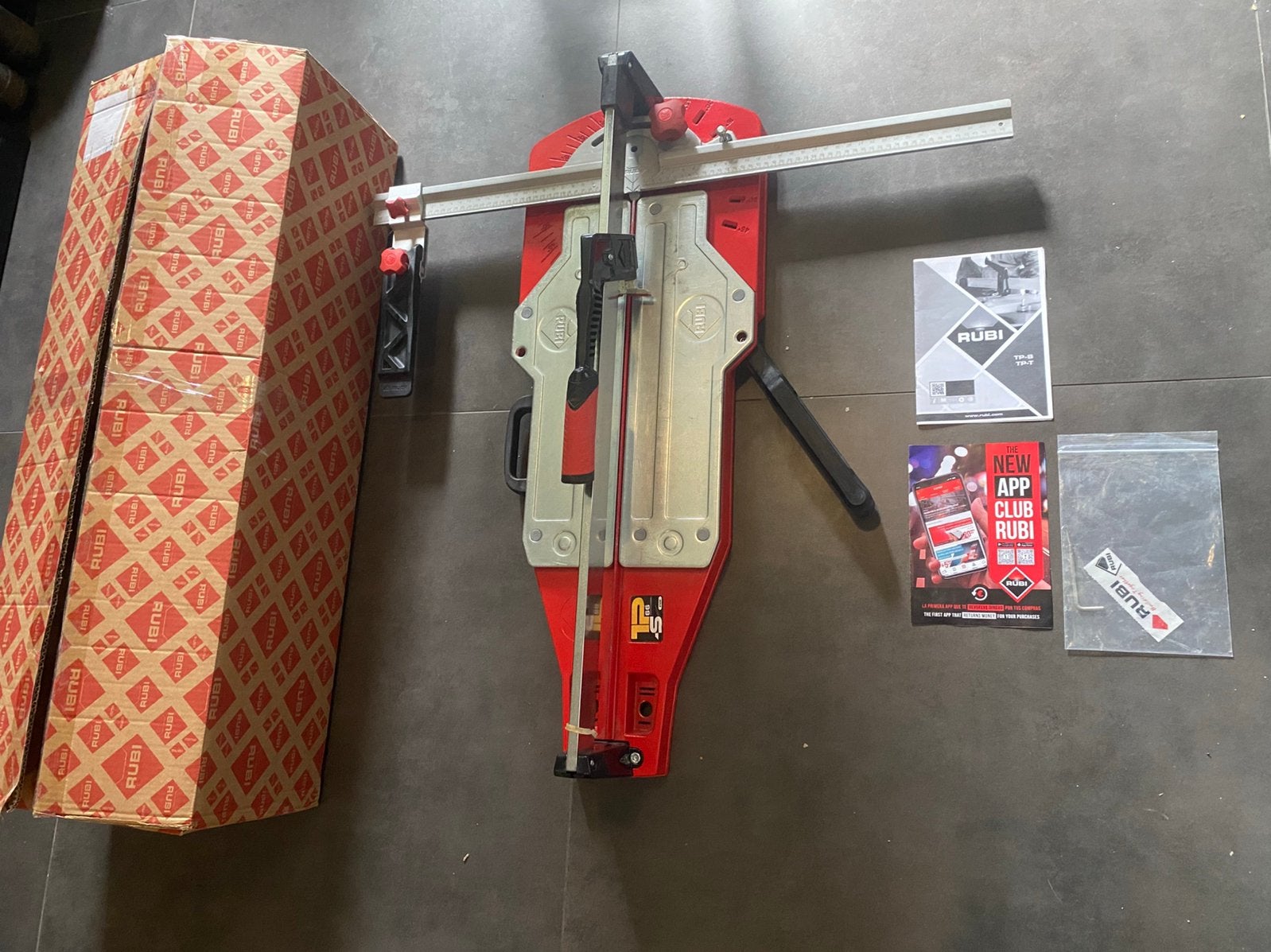 Rubi TP-66-S Tegelsnijder | ZGAN, Doe-het-zelf en Verbouw, Gereedschap | Handgereedschap, Ophalen of Verzenden, Zo goed als nieuw