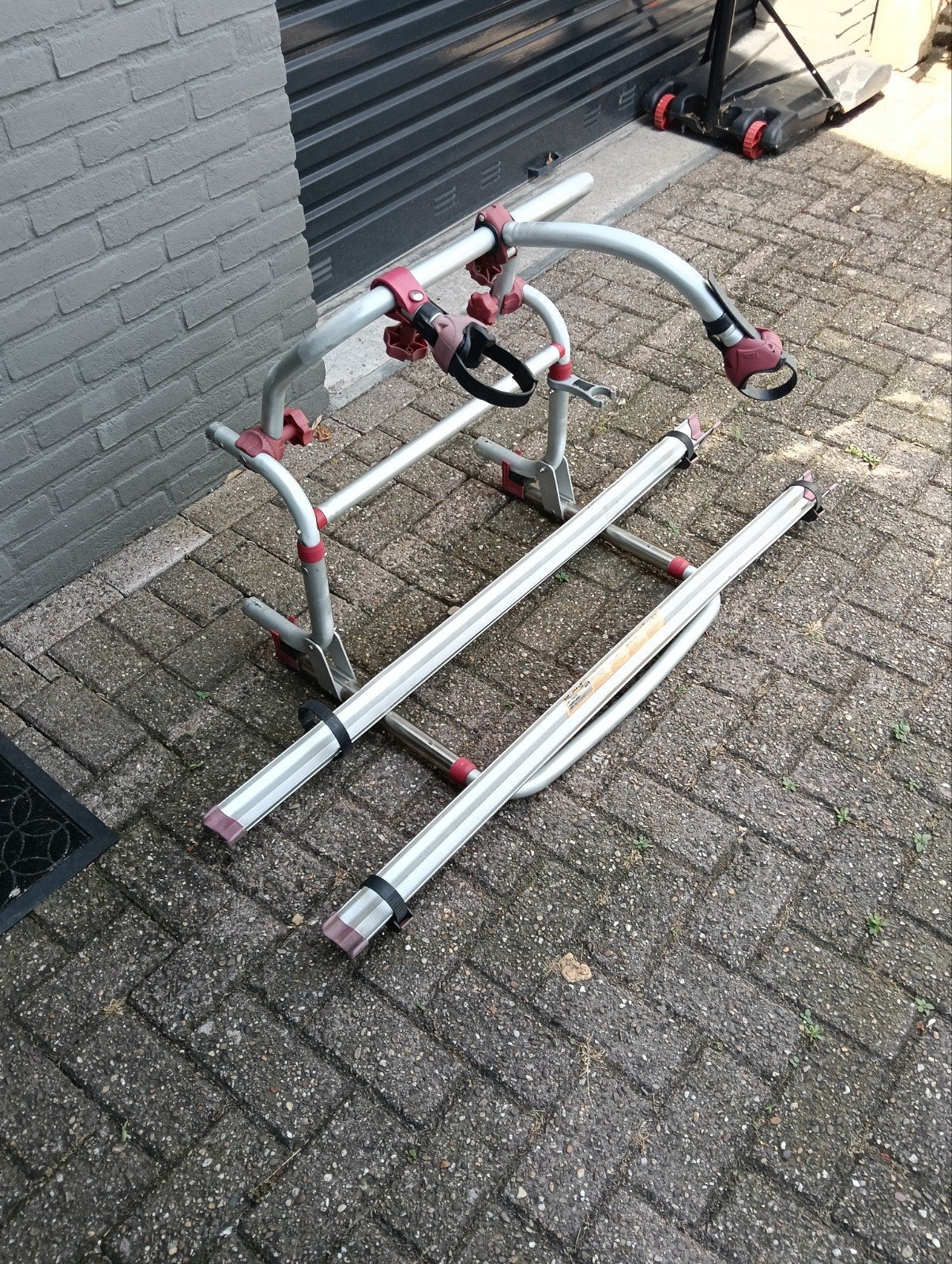 Fietsendrager camper/caravan Fiamma, Ophalen