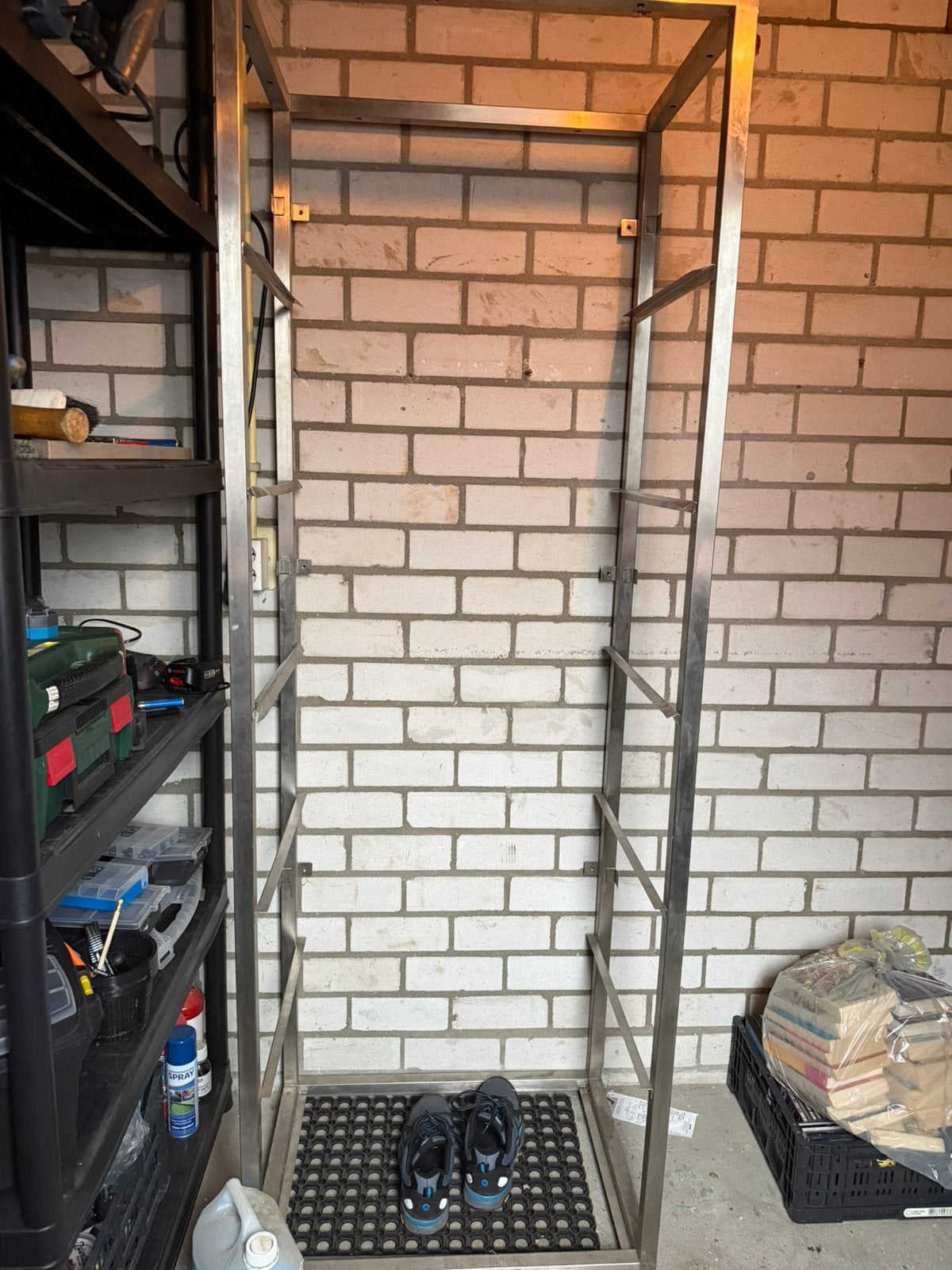 Gratis ijzerenstelling, Ophalen, Gebruikt