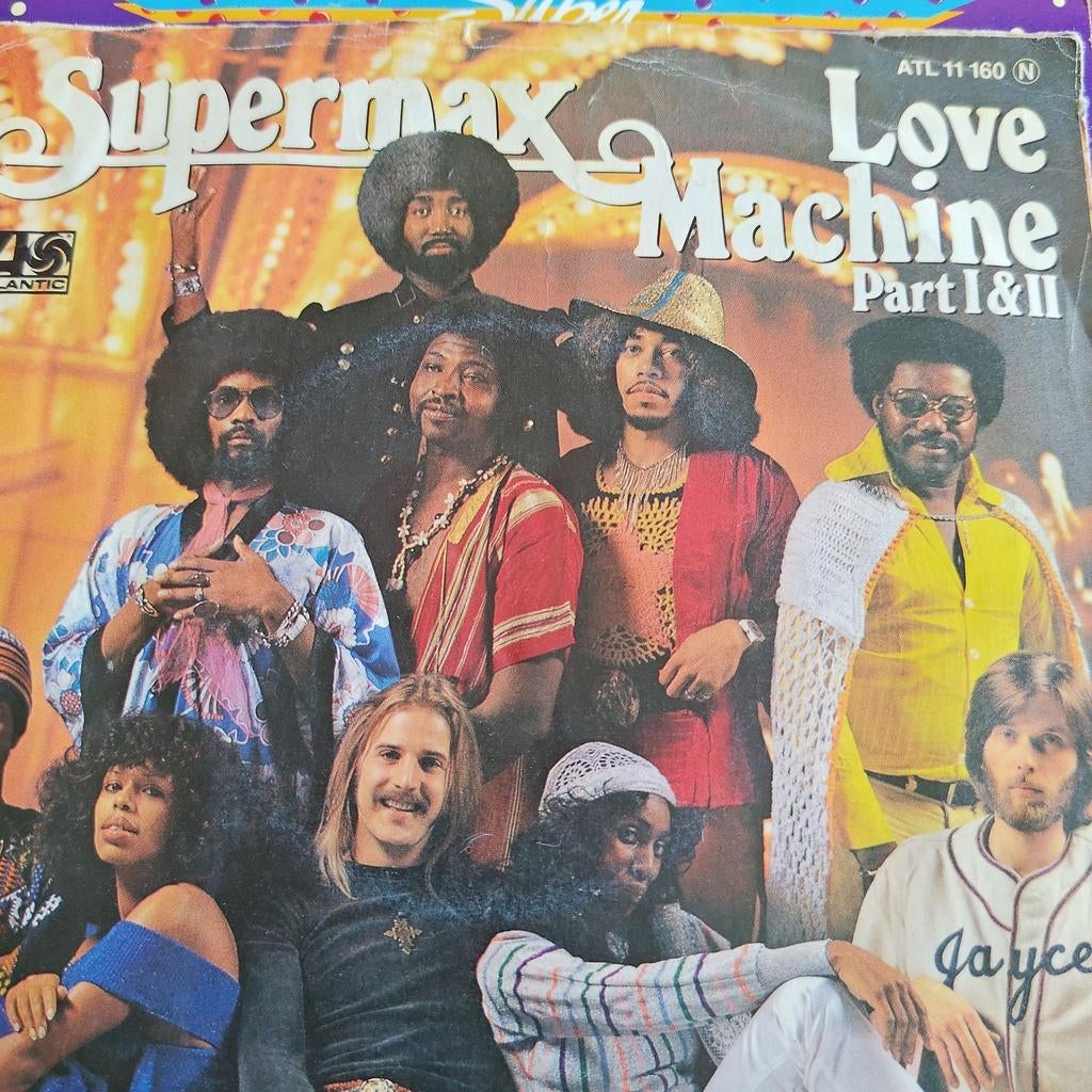Supermax - Love Machine Part I & II (Vinyl Single), Cd's en Dvd's, Vinyl Singles, Gebruikt, Ophalen of Verzenden
