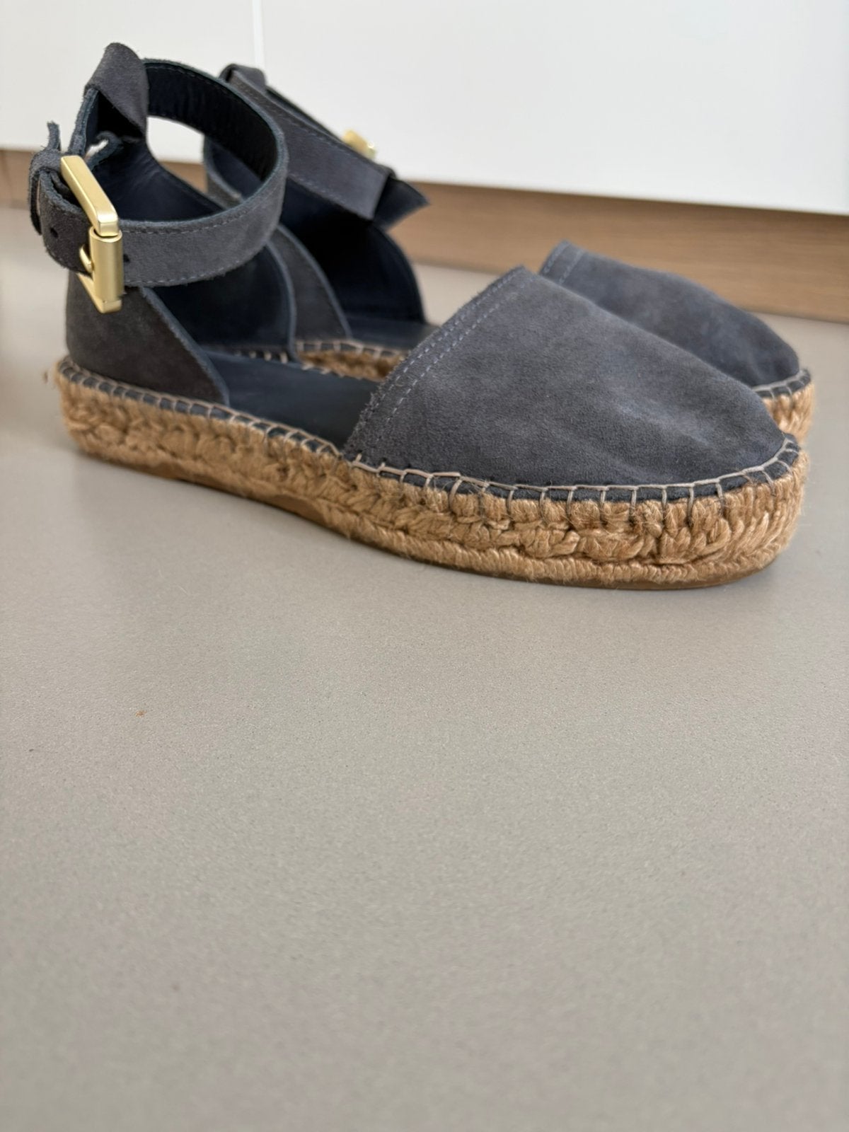 Royal RepubliQ espadrilles 38, Kleding | Dames, Ophalen of Verzenden, Zo goed als nieuw, Espadrilles of Moccasins, Grijs