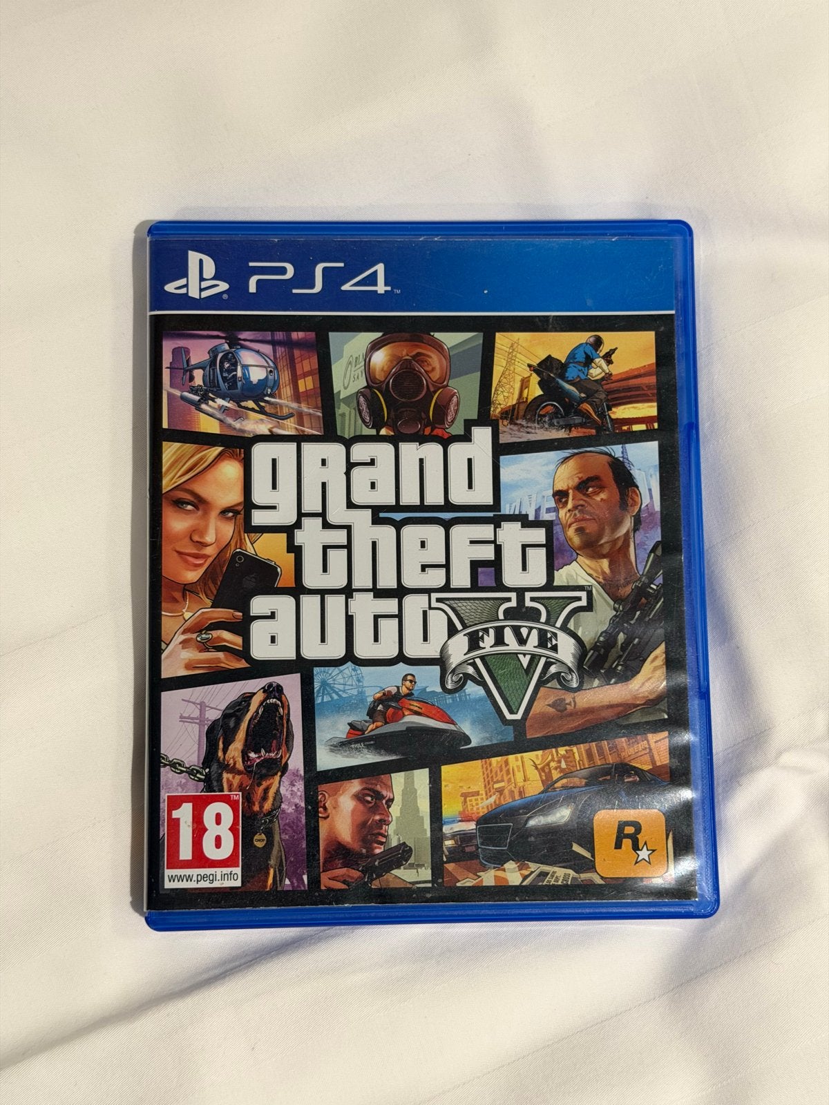 Grand Theft Auto V (GTA 5) PS4 - Zo goed als nieuw, Avontuur en Actie, Online, Vanaf 18 jaar, 1 speler