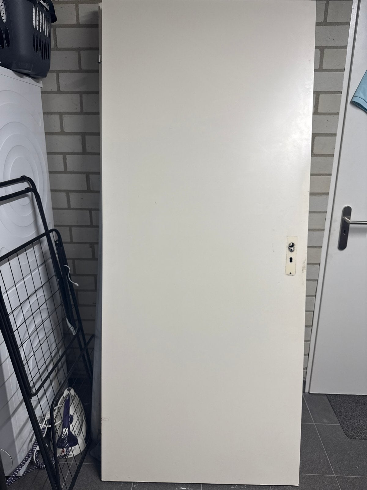 2 binnendeuren 201x85,5 cm, Doe-het-zelf en Verbouw, Deuren en Horren, Ophalen, Gebruikt, 80 tot 100 cm, Binnendeur