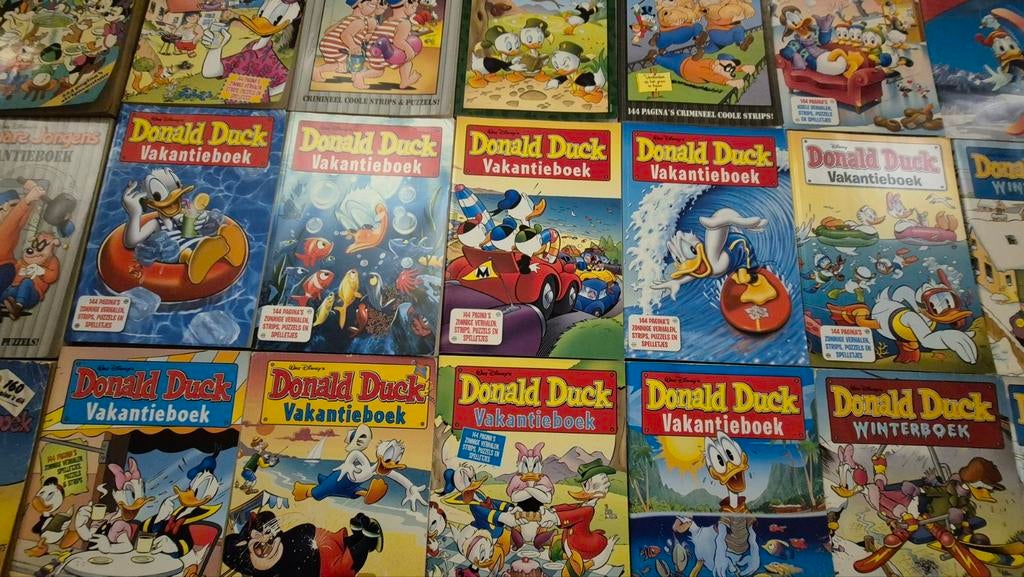 20 Donald Duck vakantie- en winterboeken | Los of partij, Boeken, Meerdere stripboeken, Ophalen of Verzenden, Gelezen