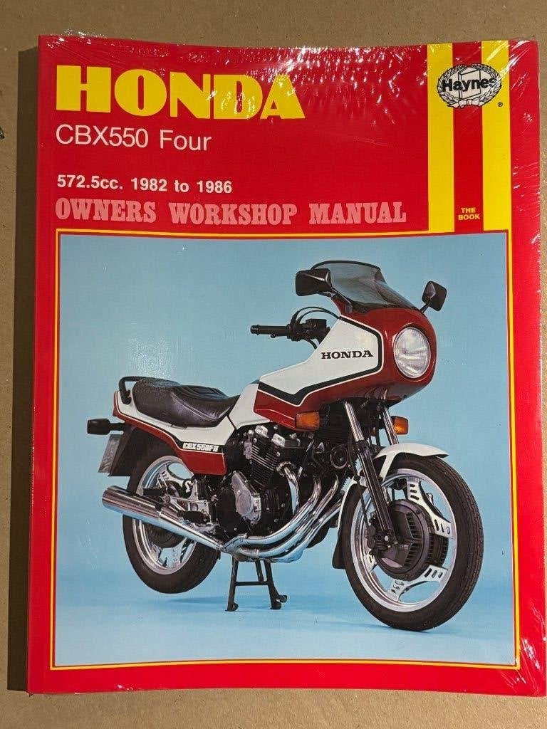 HONDA CBX550 FOUR (1982-1986) Haynes manual werkplaatsboek, Motoren, Handleidingen en Instructieboekjes, Ophalen of Verzenden
