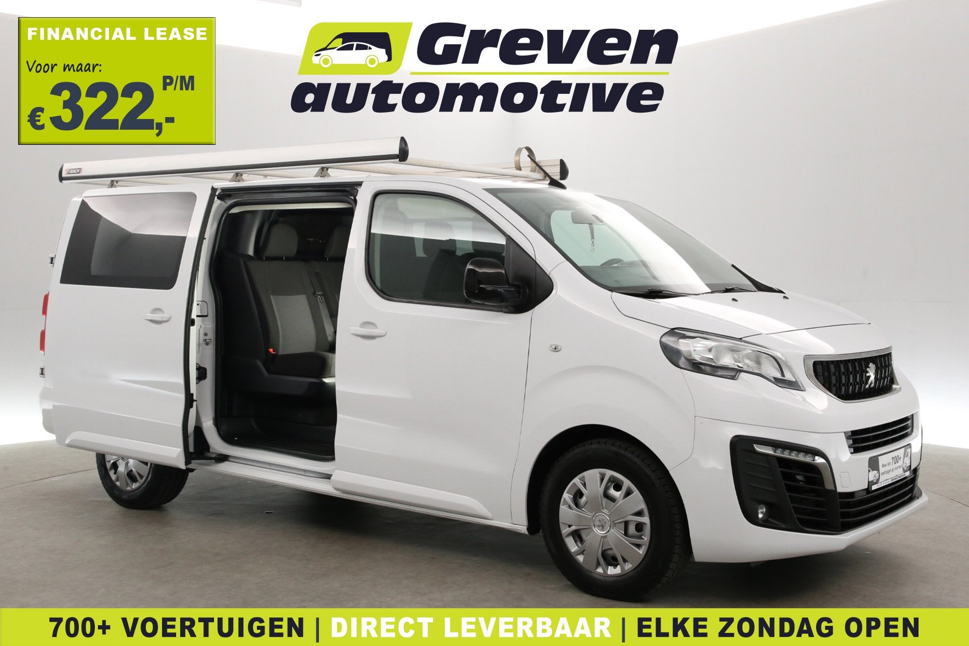 Peugeot Expert 2.0 BlueHDI 145PK L3H1 | DC | 6 Zits | Airco