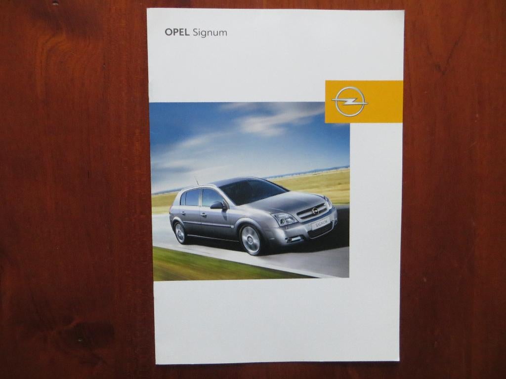 Opel Signum (maart 2003), Ophalen of Verzenden, Nieuw, Opel