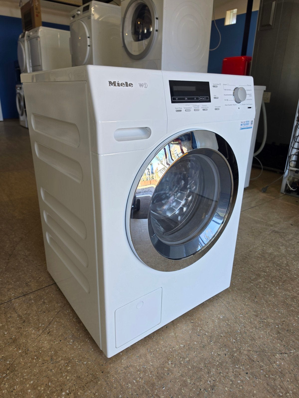 Miele WKE 130 WPS wasmachine | 8 kilo | Gratis thuis 🚚✅️, Jirnsum, 8 tot 10 kg, Energieklasse A of zuiniger, Ophalen of Verzenden