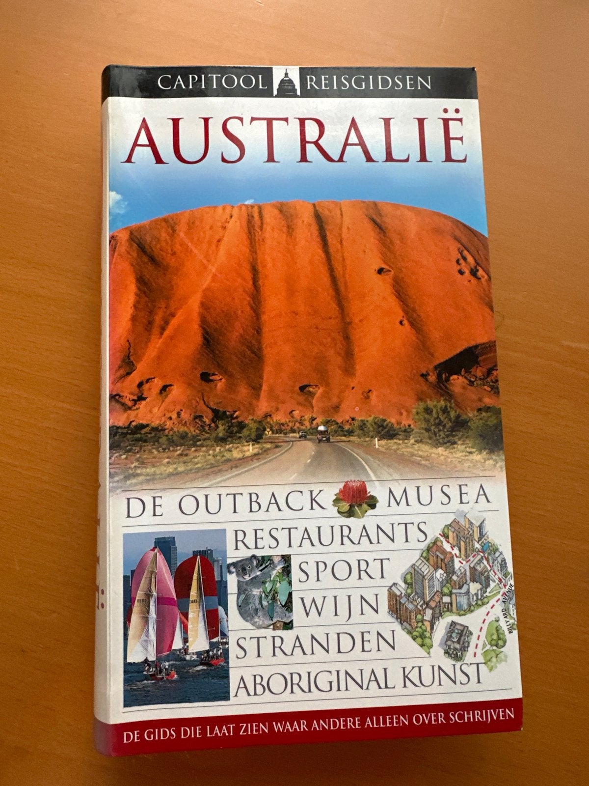Australië Capitool Reisgids - Ontdek de Outback en meer, Boeken, Gelezen, Capitool, Reisgids of -boek, Australië en Nieuw-Zeeland