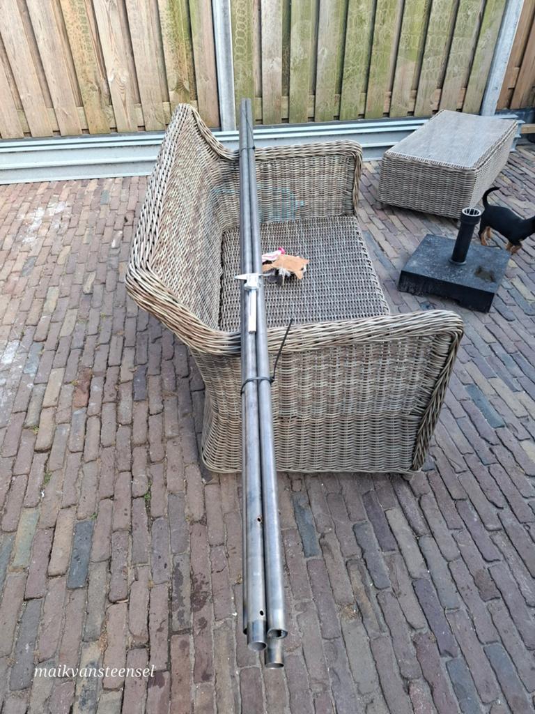 Te koop titanium buis pijp  koker, Ophalen of Verzenden