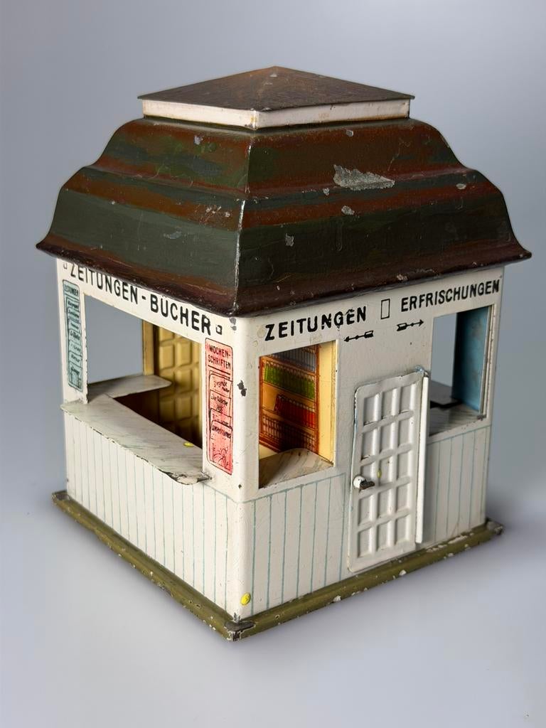 Mooie Marklin kiosk spoor 0,1 etc, Antiek en Kunst, Ophalen of Verzenden
