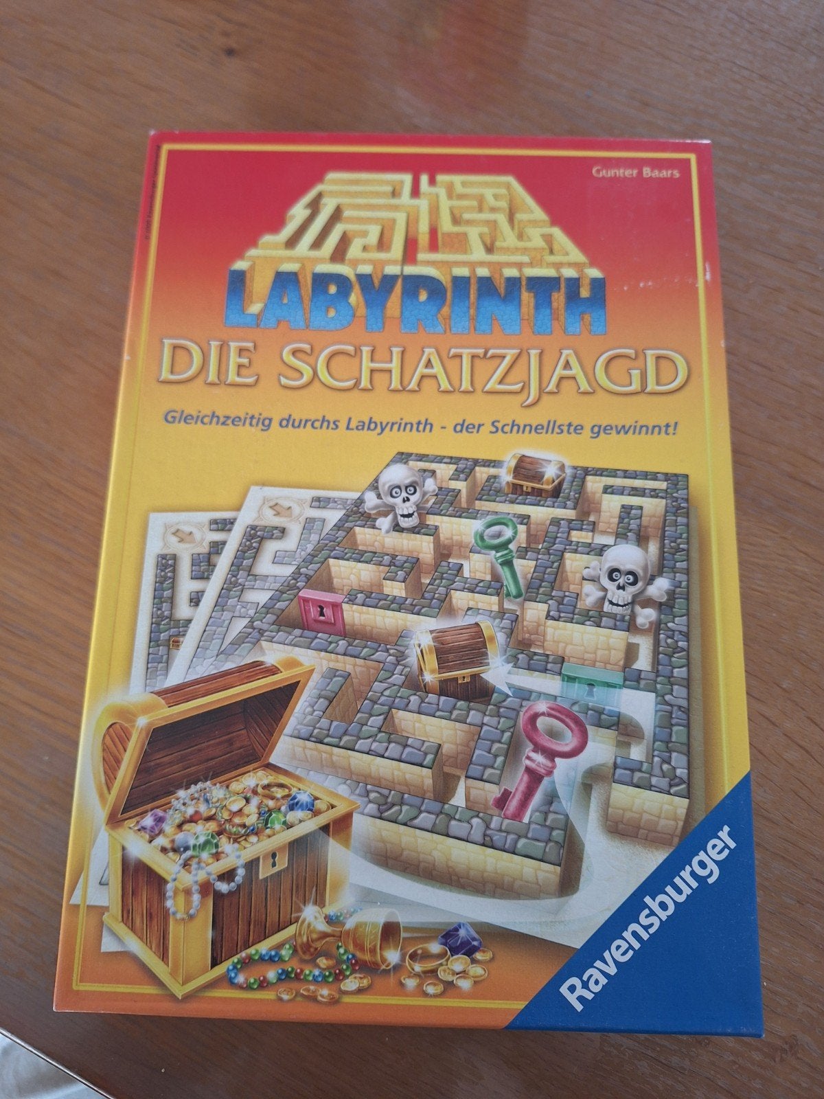 Ravensburger Labyrinth Die Schatzjagd (Doolhof spel), Vijf spelers of meer, Ophalen of Verzenden, Zo goed als nieuw, Ravensburger